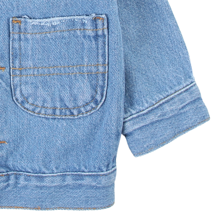 Jaqueta Jeans Infantil Kookabu Detalhe Botões