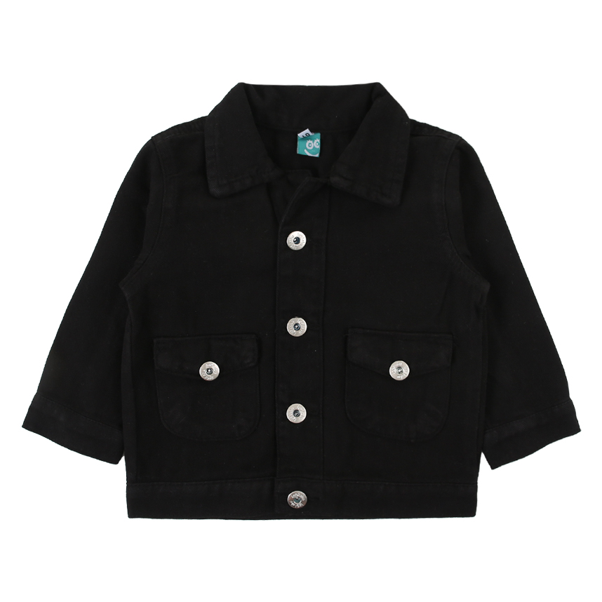 Jaqueta Infantil Kookabu Em Sarja Bolso Frontal