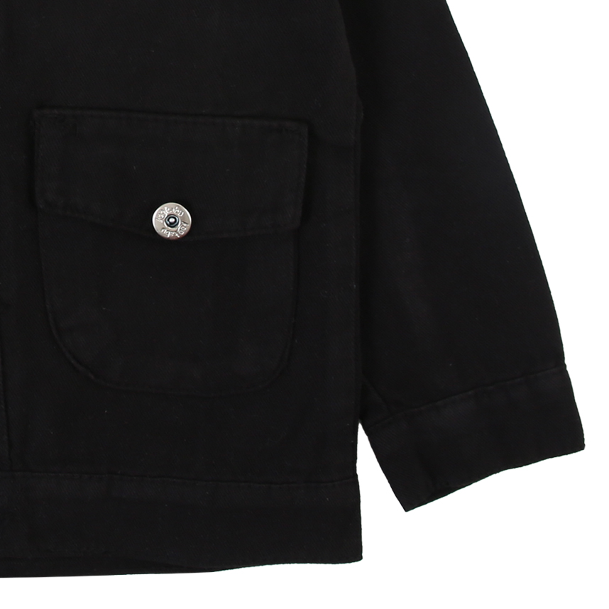 Jaqueta Infantil Kookabu Em Sarja Com Bolsos Frontais