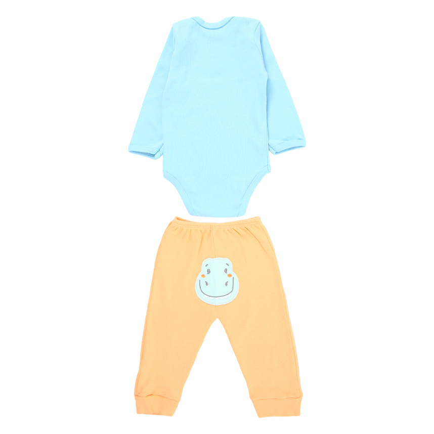 Conjunto Estilinho Bordado Manga Longa