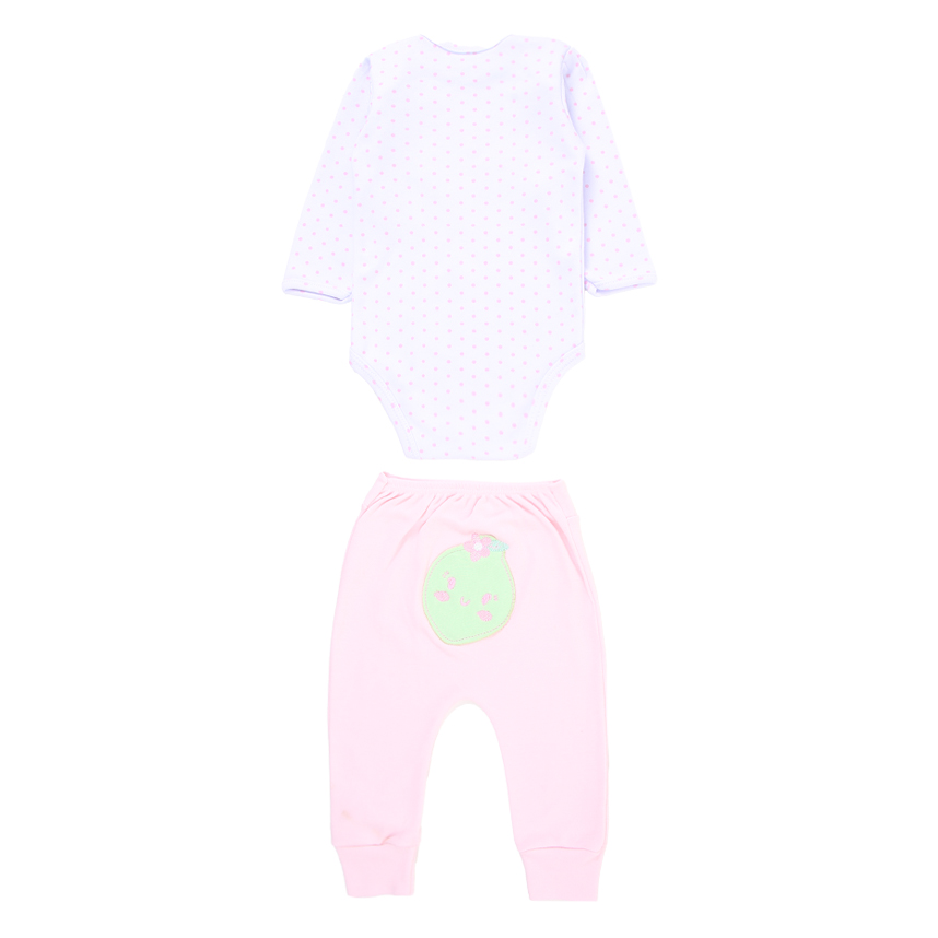 Conjunto Estilinho Bordado Manga Longa