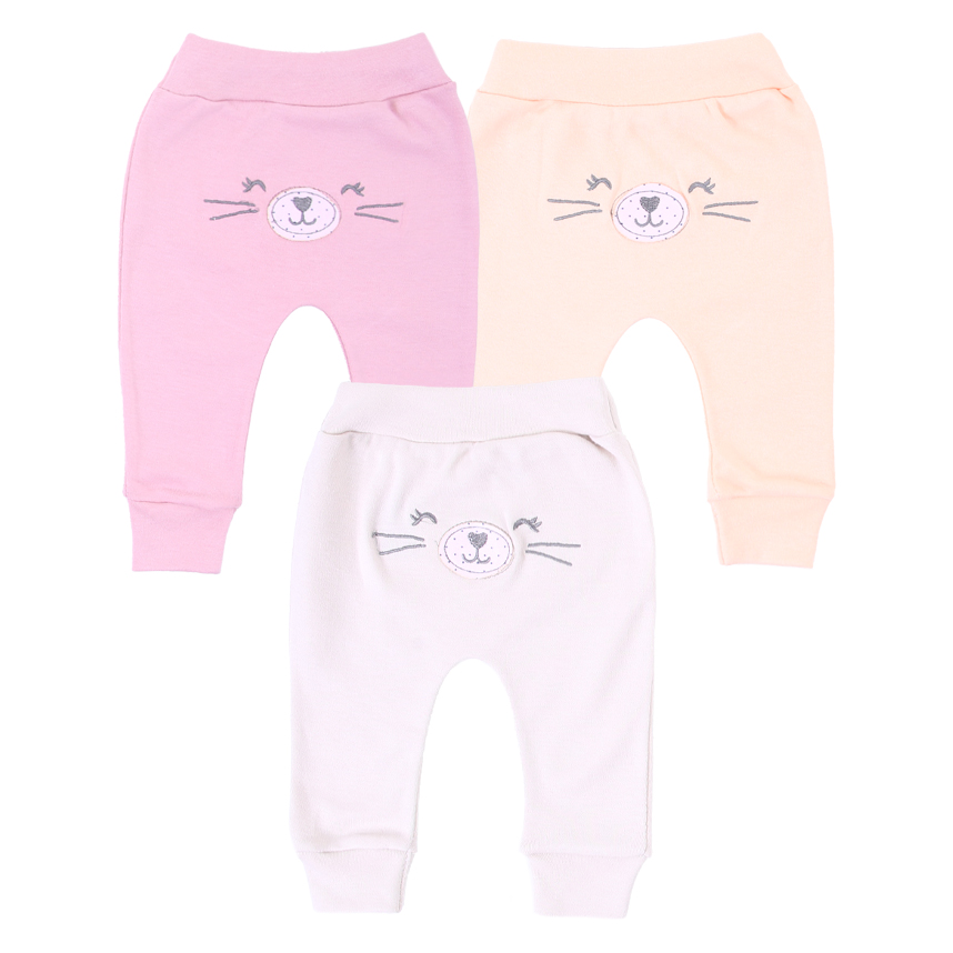 Kit 03 Mijão Estilinho com Bordado Gatinho