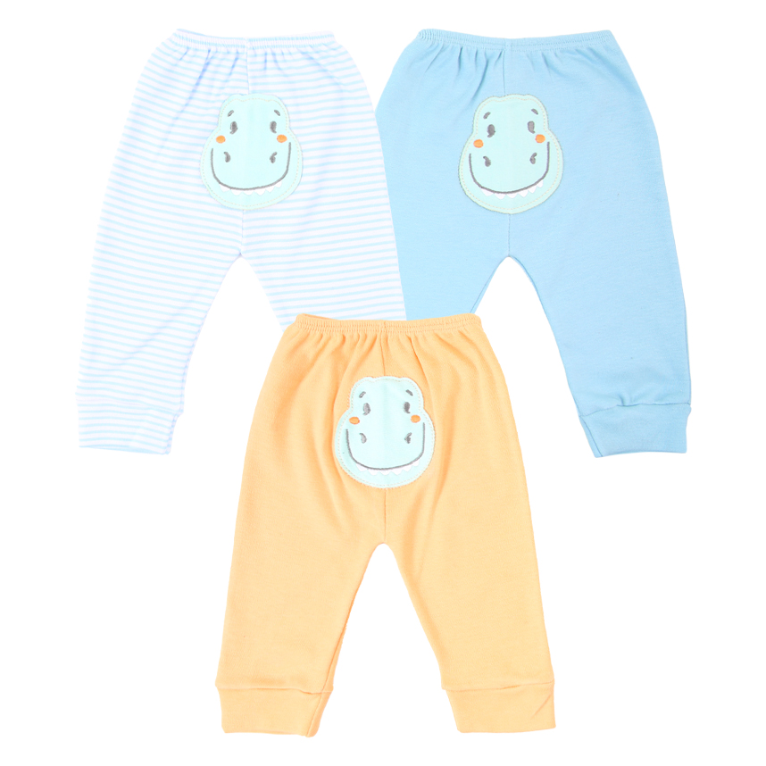 Kit 03 Mijão Estilinho com Bordado de Dinossauro