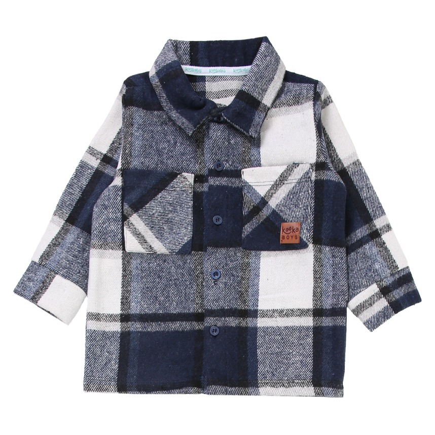 Conjunto Infantil Kookabu Casaco Xadrez