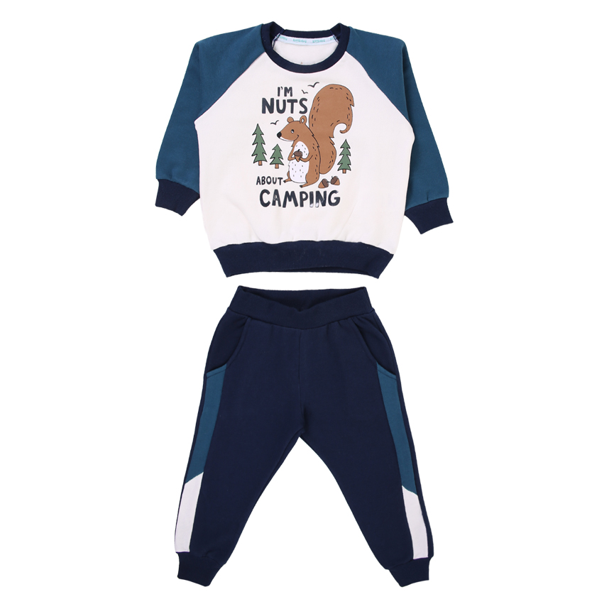 Conjunto Infantil Kookabu Blusão e Calça Moletom Felpado