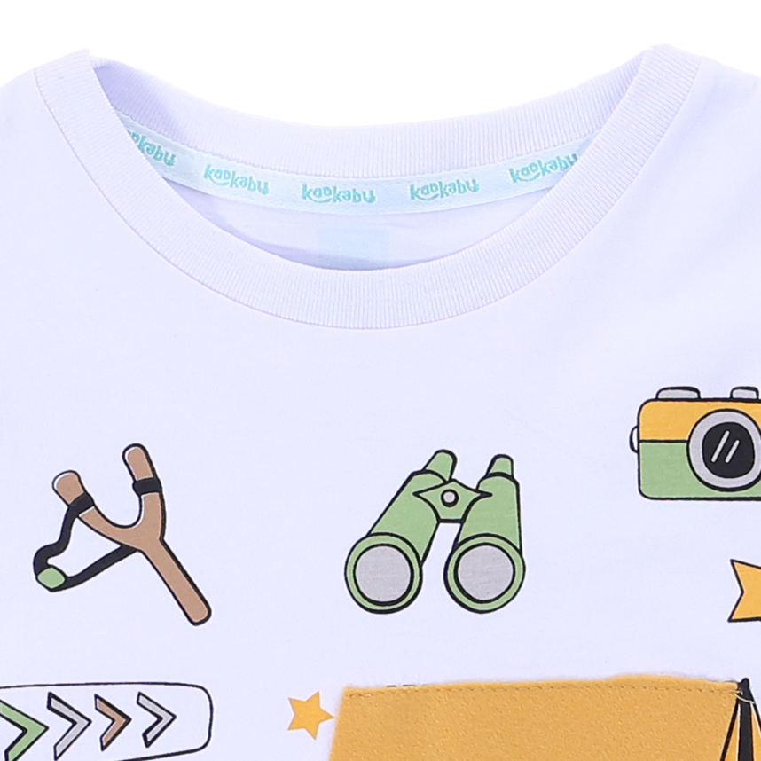 Camiseta Kookabu Manga Longa em Meia Malha