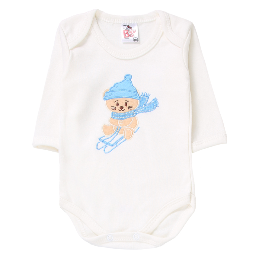 Conjunto Baby Bee em Suedine com Bordado Ursinho Conjunto Baby Bee em Suedine com Bordado Ursinho