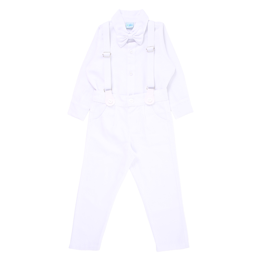 Conjunto Batizado Gijo Camisa Manga Longa e Calça Conjunto Batizado Gijo Camisa Manga Longa e Calça