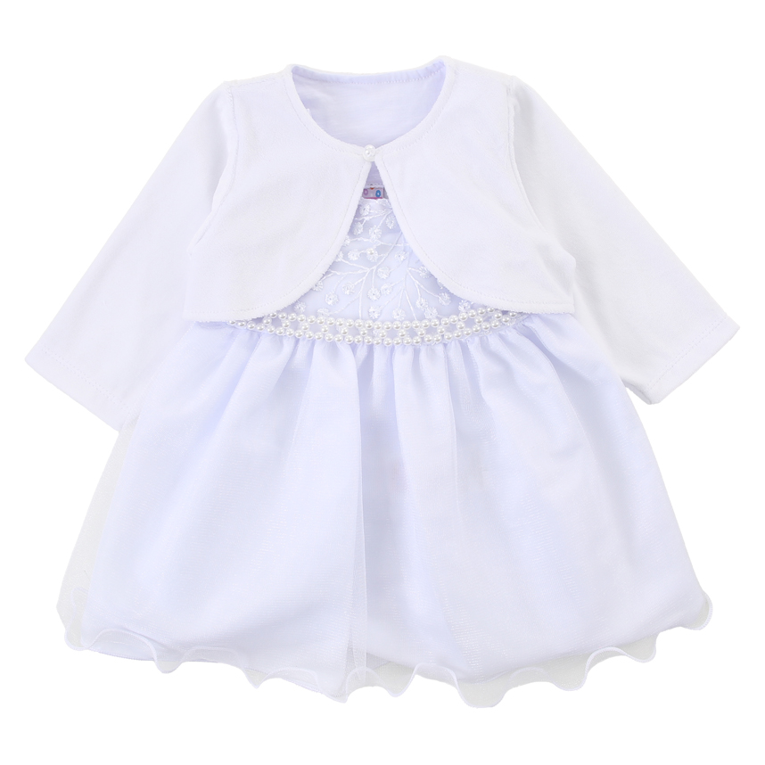 Vestido Bebê Din Don Regata Pala Renda Com Cinto E Bolero Vestido Bebê Din Don Regata Pala Renda Com Cinto E Bolero