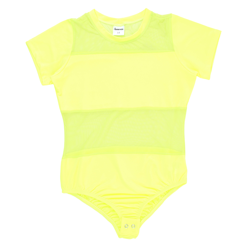 Blusa Juvenil Bonnemini Body Suplex com Tule