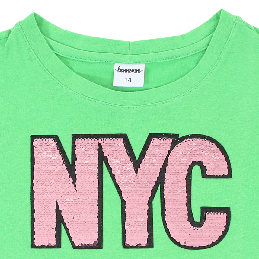 Blusa Juvenil Bonnemini Duo Color NIC Paetê