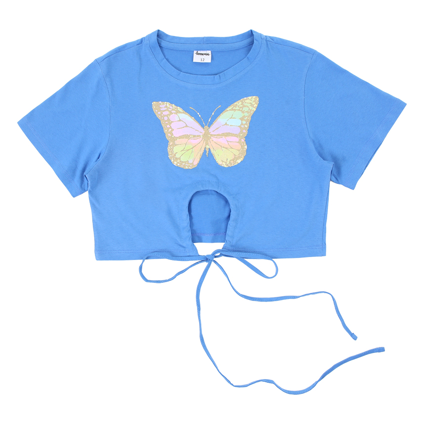 Blusa Juvenil Bonnemini Estampa Borboleta