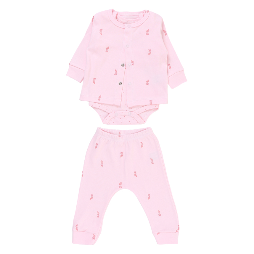 Kit Body Bebê Junkes Com Calça e Sapatinho - 3 Peças