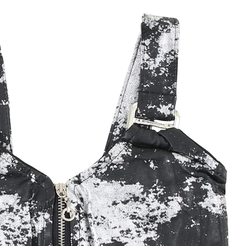 Blusa Juvenil Bonnemini Foil com Zíper