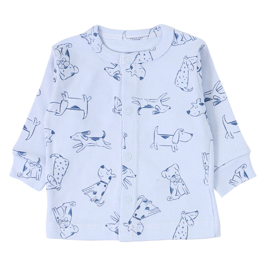 Conjunto Body Casaco e Calça Estampa Dog - 3 Peças Conjunto Body Casaco e Calça Estampa Dog - 3 Peças