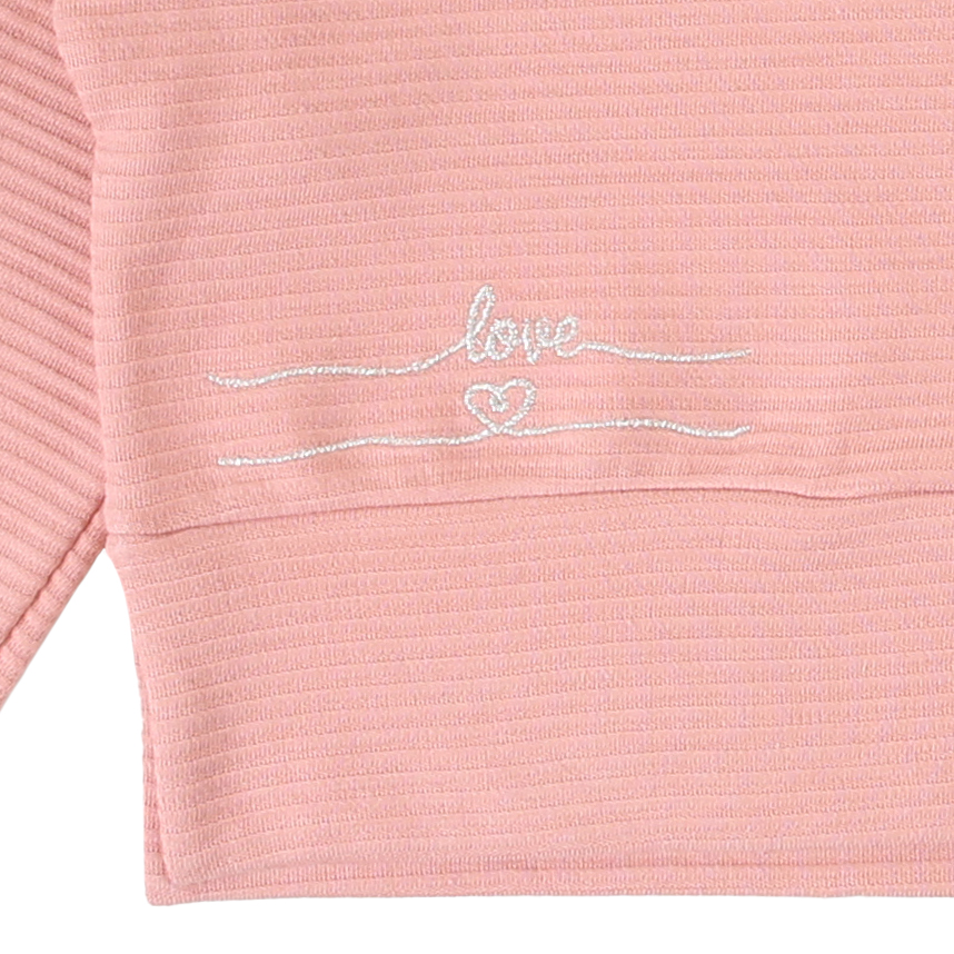 Blusão Juvenil Menina Anjo Bordado Lateral