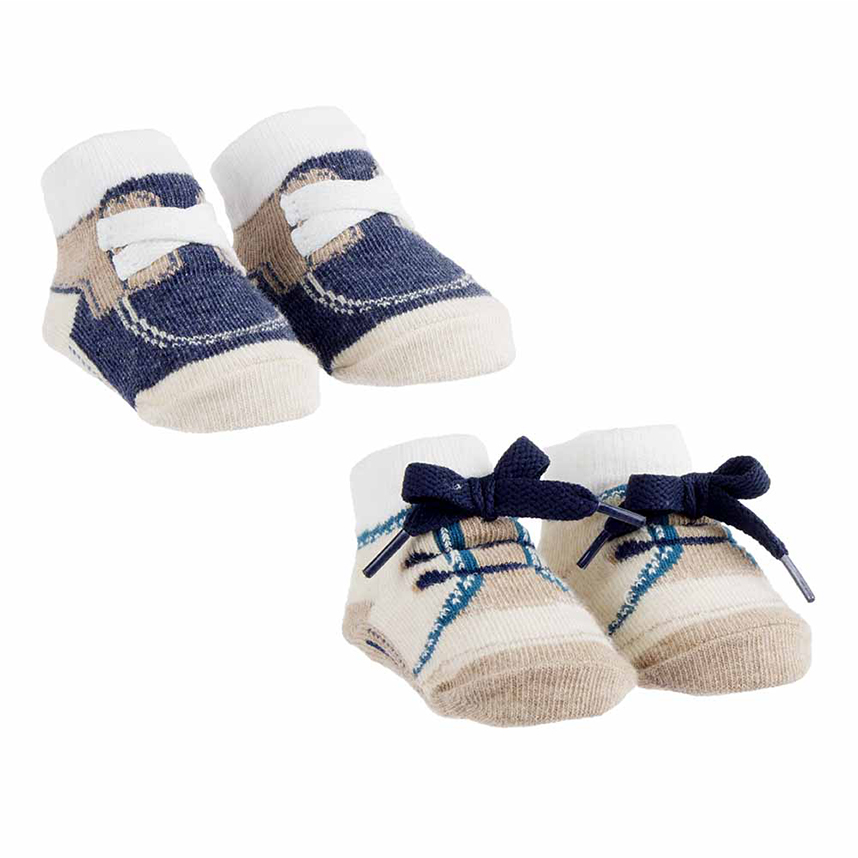 Kit Meia festinha Infantil RN masculino Pimpolho 2 Peças Kit Meia festinha Infantil RN masculino Pimpolho 2 Peças