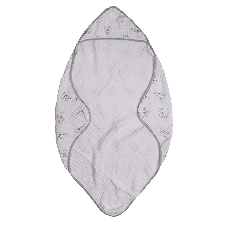 Toalha Capuz Incomfral Soft Estampa Estrela 80 x 80