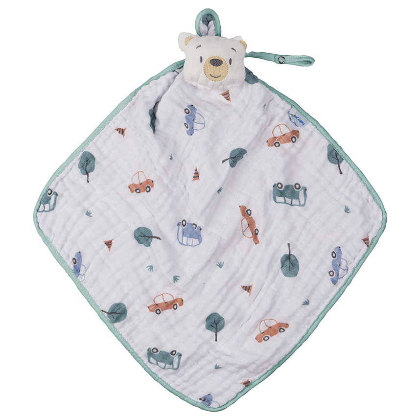 Naninha com Prendedor de Chupeta e Pelúcia Bordada