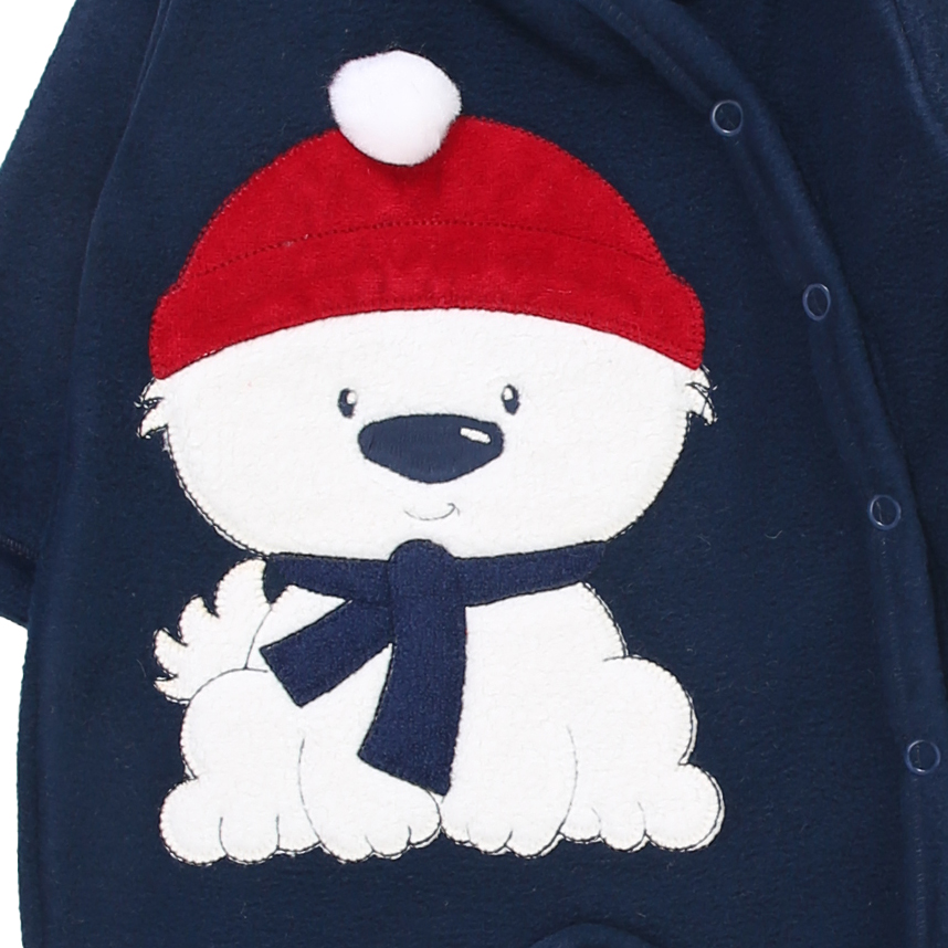 Macacão Longo Bebê Day By Day Soft Estampa Dog