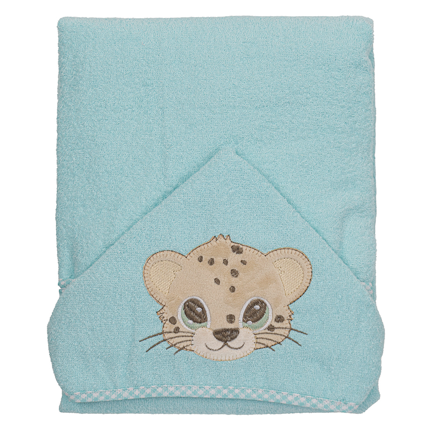 Toalha Com Capuz Bublim Com Forro Fralda E Bordado Tigre Toalha Com Capuz Bublim Com Forro Fralda E Bordado Tigre