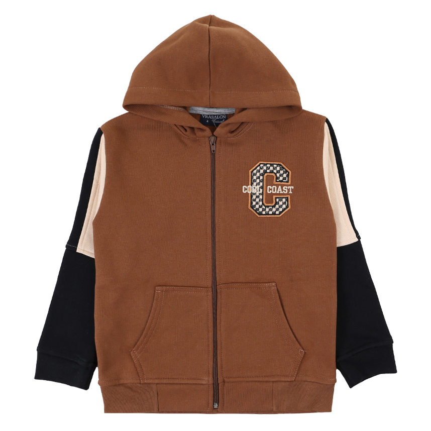 Conjuntil Infantil Vrasalon Blusão Estampa Cool