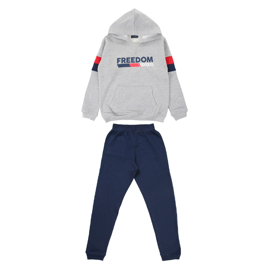 Conjunto Juvenil Vrasalon Blusão Estampa Freedom Conjunto Juvenil Vrasalon Blusão Estampa Freedom