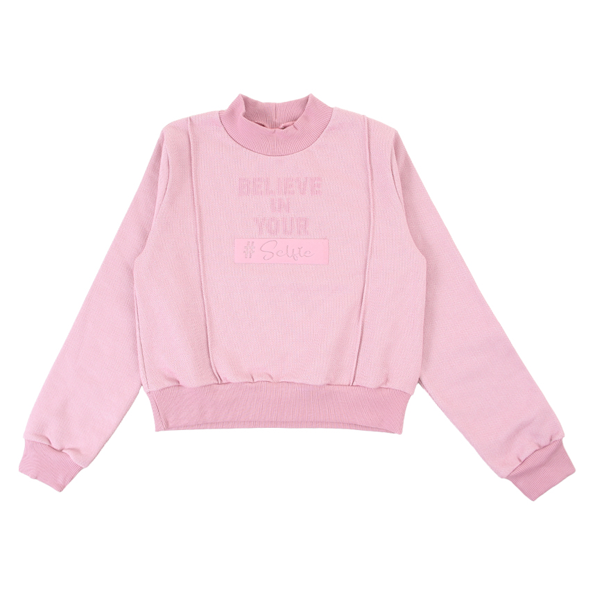 Conjunto Juvenil Angerô Blusão Manga Longa Believe Yourself