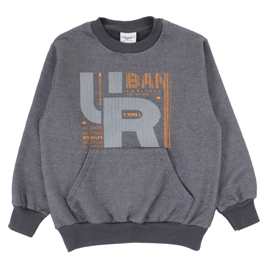 Conjunto Infantil Angerô Blusão Moletom Estampa Urban Conjunto Infantil Angerô Blusão Moletom Estampa Urban