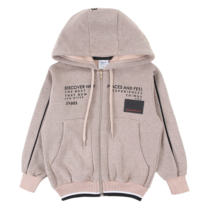 Conjunto Infantil Angerô Blusão Moletom Monique Com Capuz