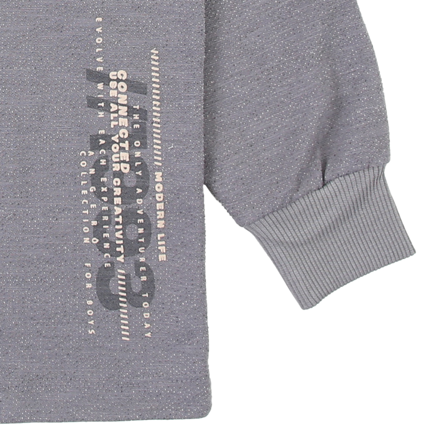 Camiseta Infantil Angerô Manga Longa Malha Vicenza