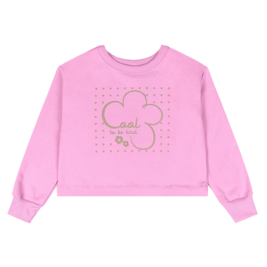 Conjunto Moletom Infantil Kely Kety Blusão Estampa Cool e Short