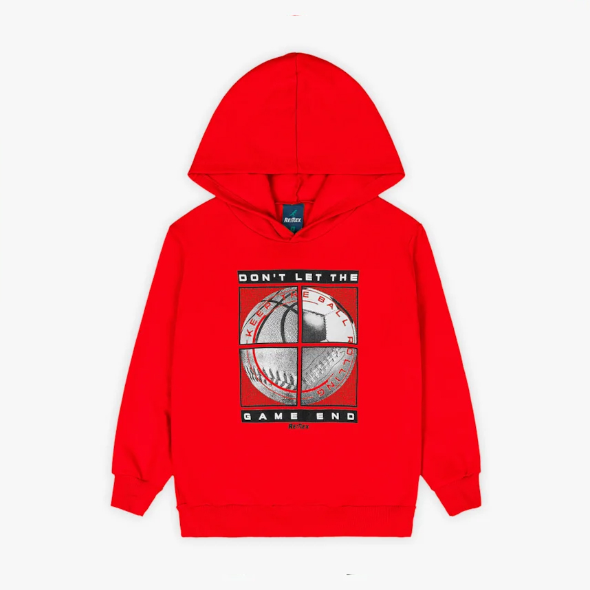 Conjunto Moletom Infantil Reirex Blusão Com Capuz Estampa Game Conjunto Moletom Infantil Reirex Blusão Com Capuz Estampa Game