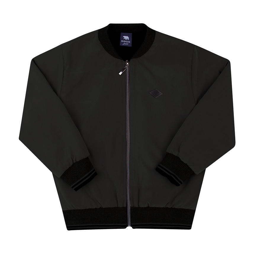 Jaqueta Infantil Biogás Suede Com Zíper