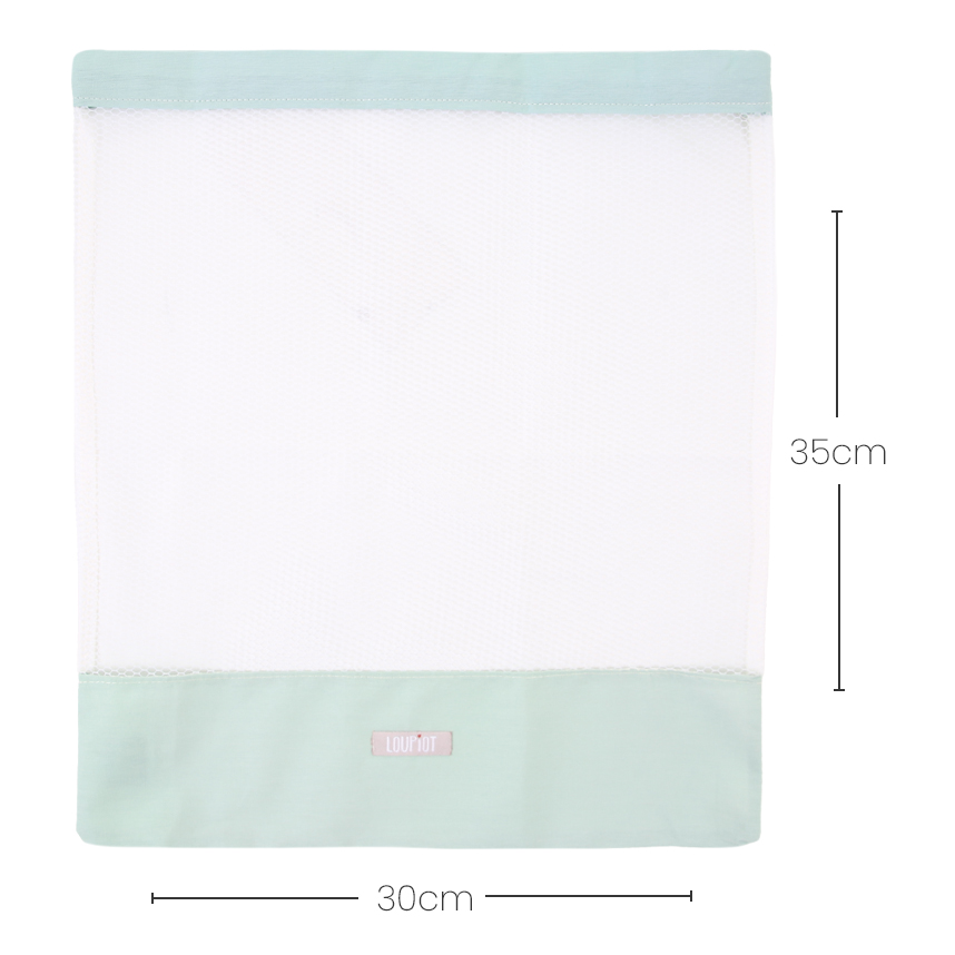 Kit Saquinhos Maternidade Loupiot Nature Bordado Ramos 03 Peças