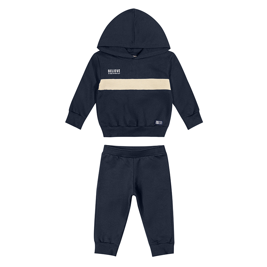 Conjunto infantil Colorittá Blusão Estampa Believe