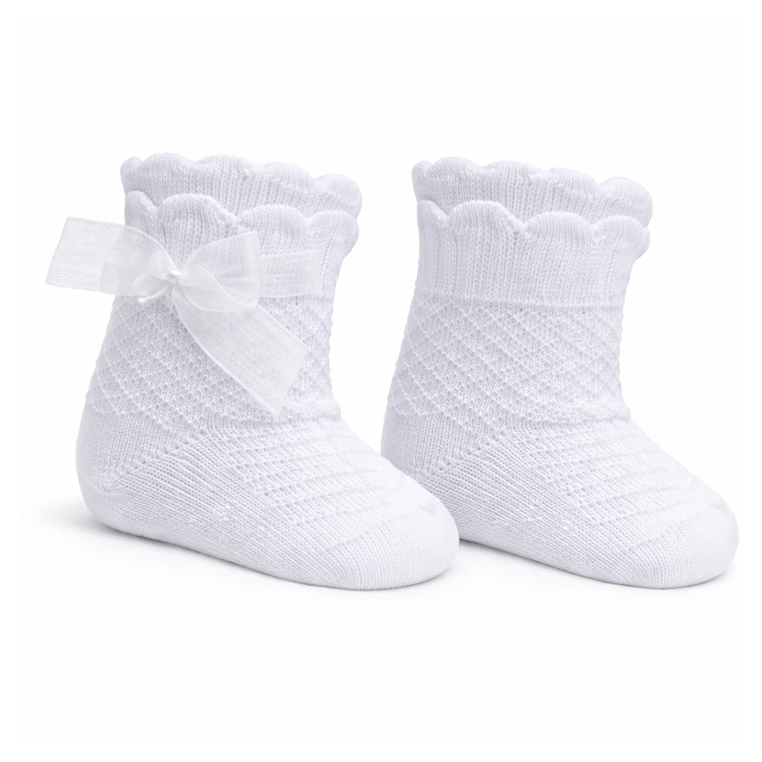 Meia Festa Centopé Com Laço.