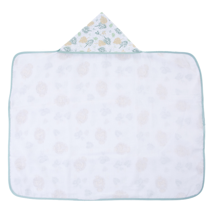 Toalha Com Capuz Dengo Felpa Estampa Leão