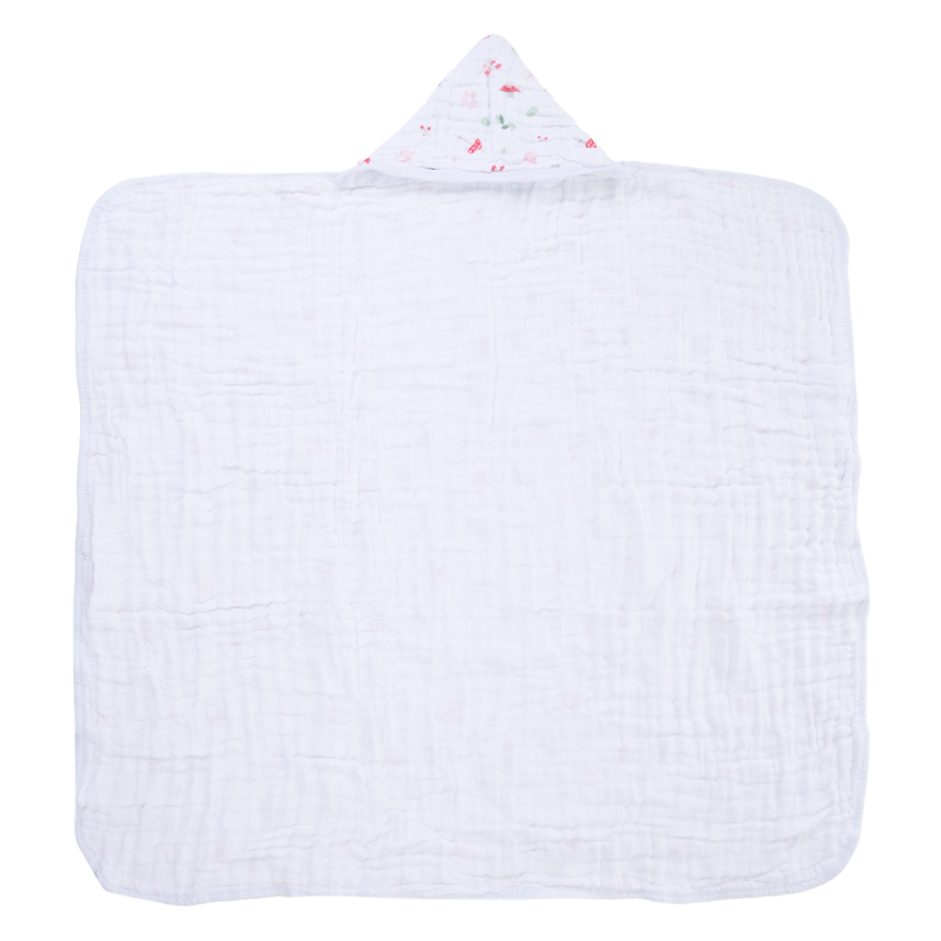 Toalhão Com Capuz Dengo Soft Estampa Cogumelo