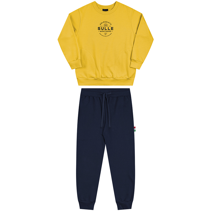 Conjunto Infantil Lamon Blusão Estampa Bulle Conjunto Infantil Lamon Blusão Estampa Bulle