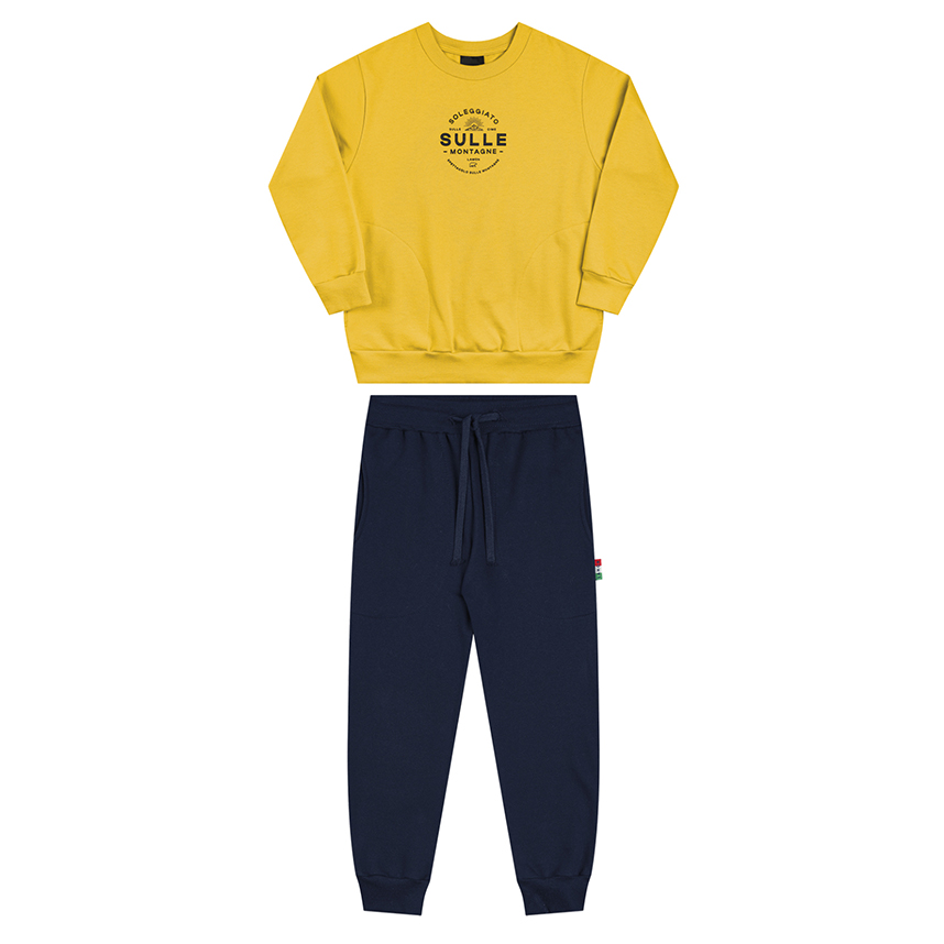 Conjunto Infantil Lamon Blusão Estampa Bulle Conjunto Infantil Lamon Blusão Estampa Bulle