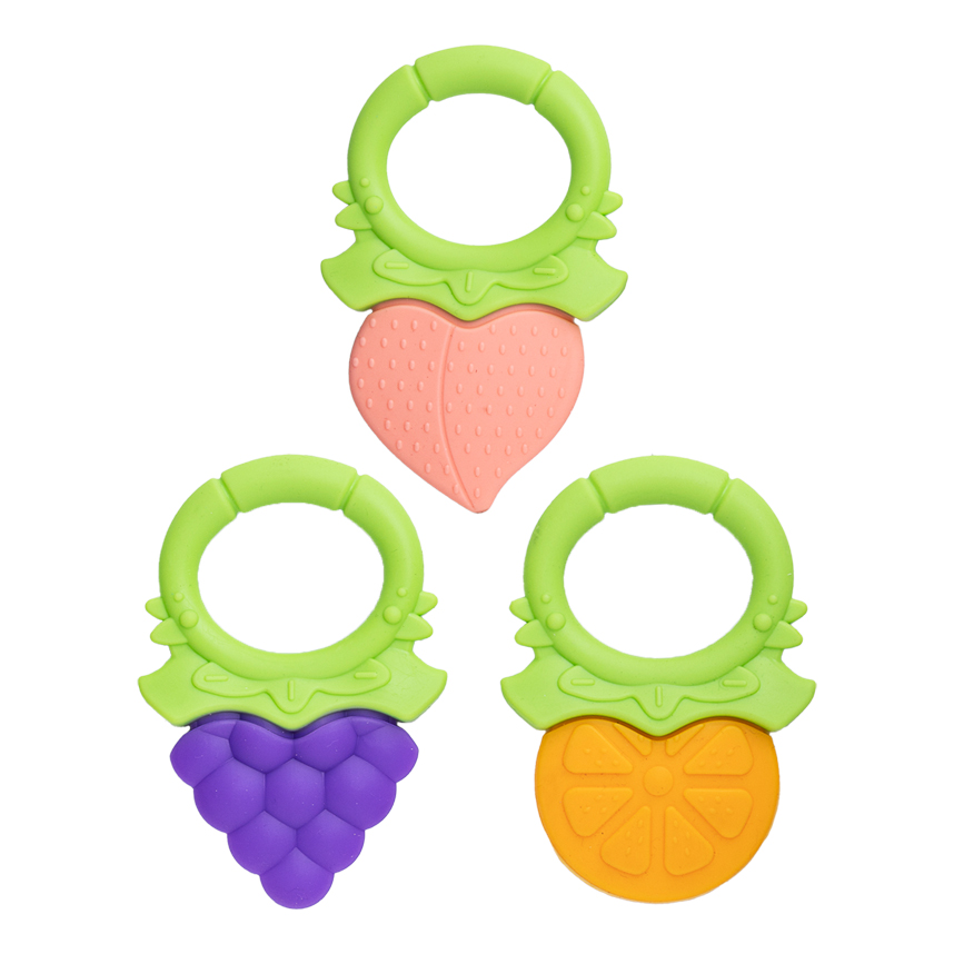 Mordedor New Baby em Silicone ¿ Frutinhas