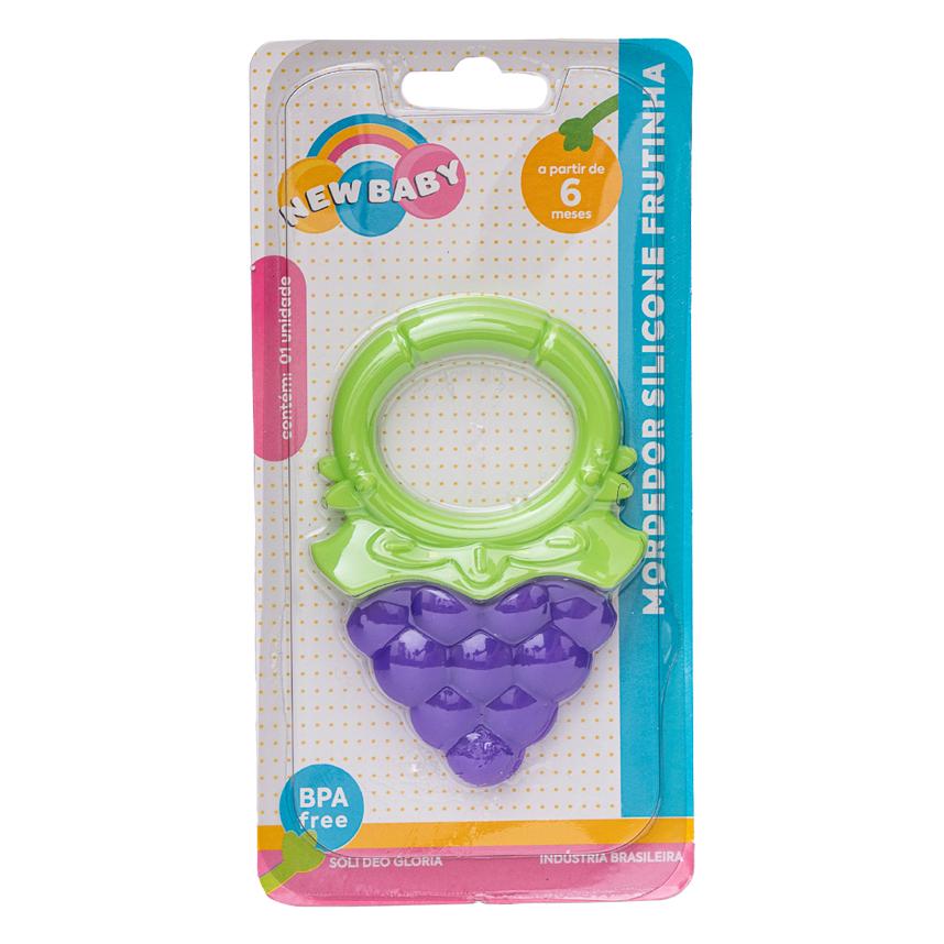 Mordedor New Baby em Silicone ¿ Frutinhas
