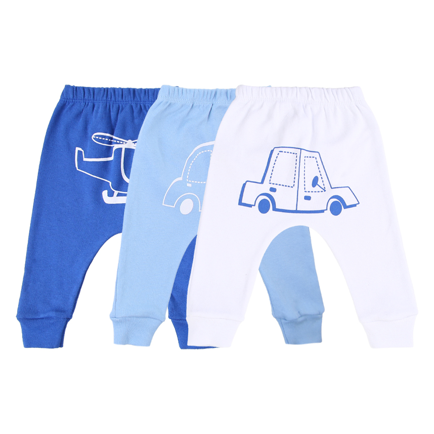 Kit Mijão Petutinha Estampa Carro Avião- 3 peças