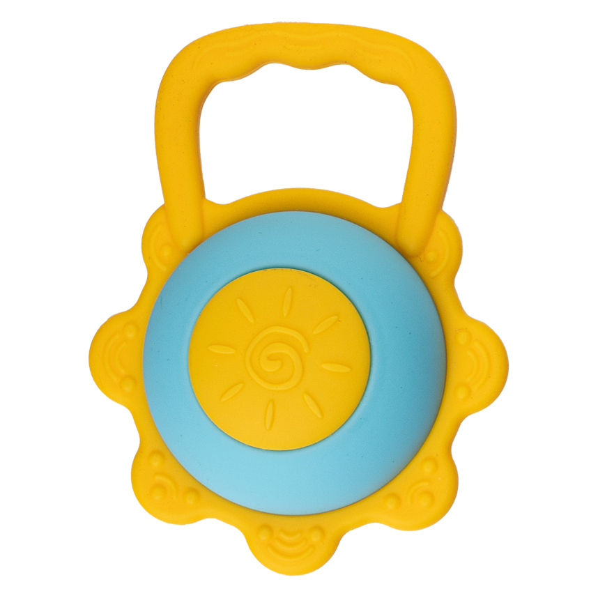 Mordedor Chocalho New Baby em Silicone Mordedor Chocalho New Baby em Silicone