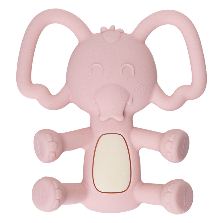Mordedor New Baby Divertido Elefantinho Rosa Mordedor New Baby Divertido Elefantinho Rosa
