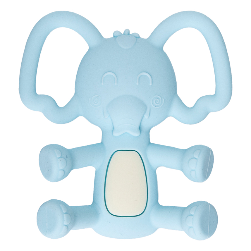 Mordedor New Baby Divertido Elefantinho Azul Mordedor New Baby Divertido Elefantinho Azul