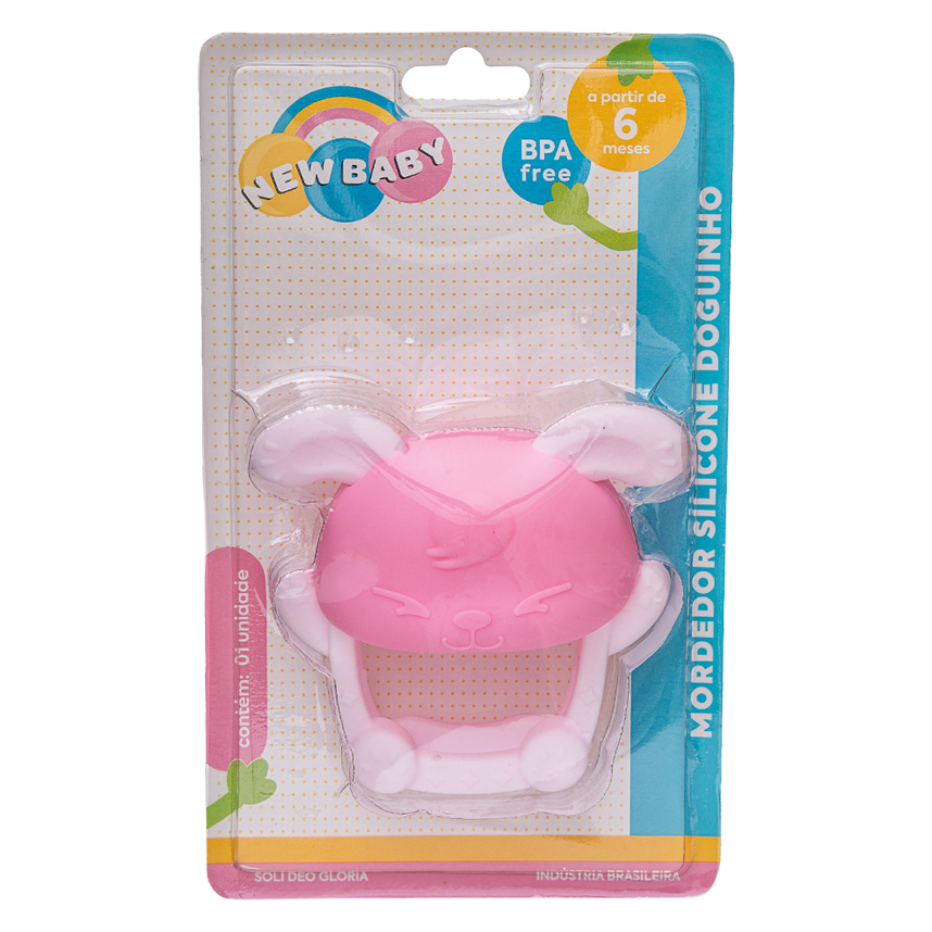 Mordedor New Baby Doguinho em Silicone Mordedor New Baby Doguinho em Silicone