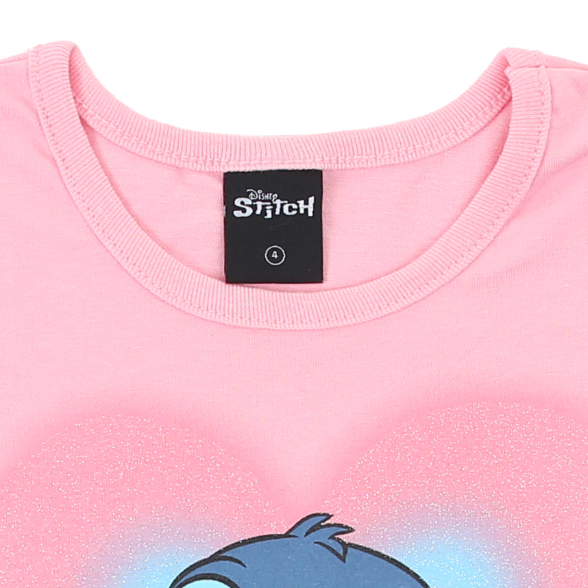 Blusa Infantil Brandili Estampa Stitch Coração Blusa Infantil Brandili Estampa Stitch Coração
