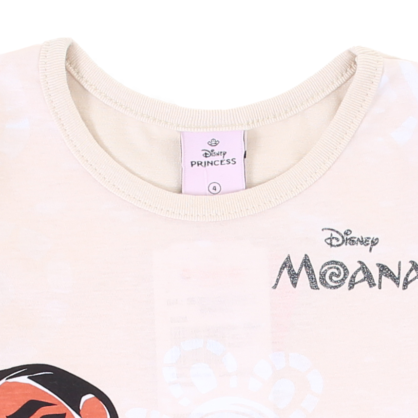 Blusa Infantil Brandili Manga Longa Estampa Moana